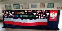 Obchody 104 rocznicy Odzyskania Niepodległości w naszej szkole